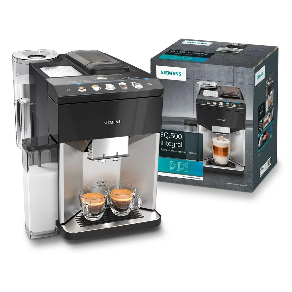 Superautomatic Coffee Maker Siemens AG TQ 507R03 Black Yes 1500 W 15 bar 2 Cups 1,7 L - CA International   #