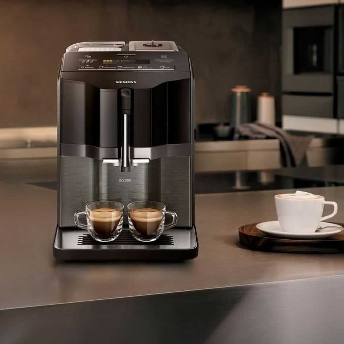 Superautomatische Kaffeemaschine Siemens AG Schwarz 1300 W 15 bar - CA International  