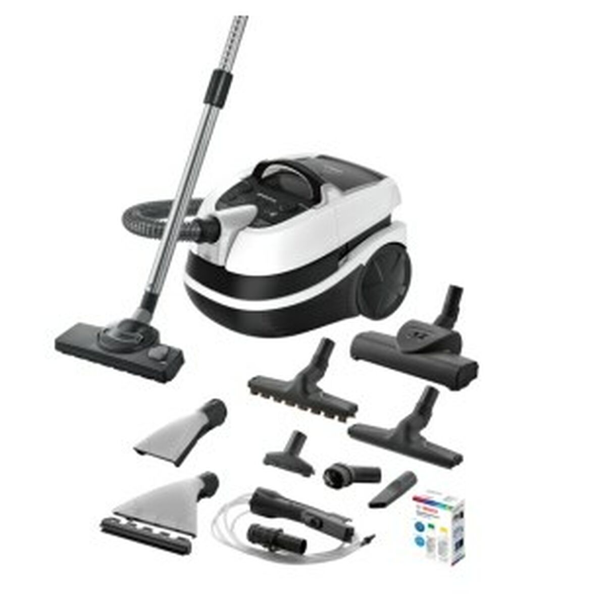 Beutelloser Staubsauger BOSCH BWD421PRO Weiß Schwarz Schwarz/Weiß 2100 W - CA International  