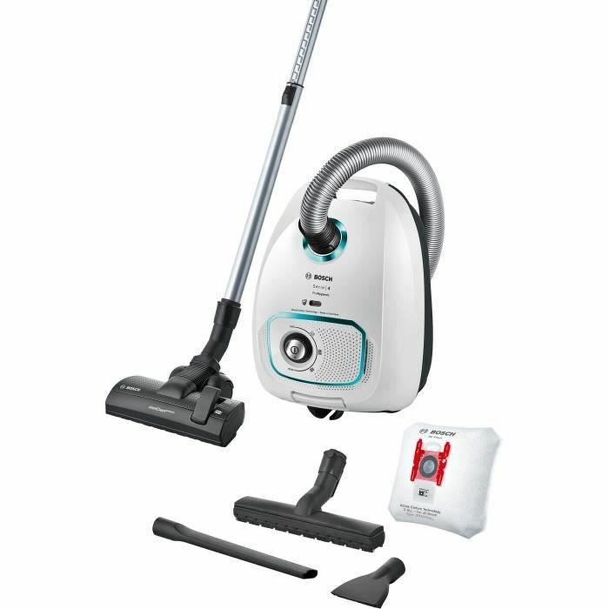 Bagged Vacuum Cleaner BOSCH BGLS4HYG2 White 700 W 4 L - CA International   #