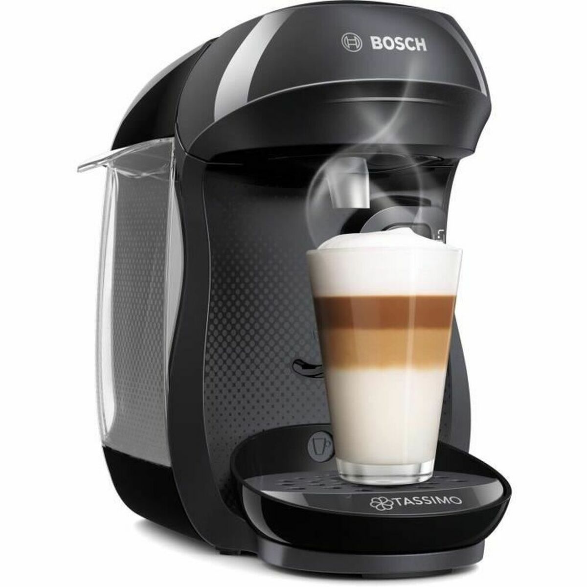 Capsule Coffee Machine BOSCH Tassimo HAPPY 1400 W Black-CA International