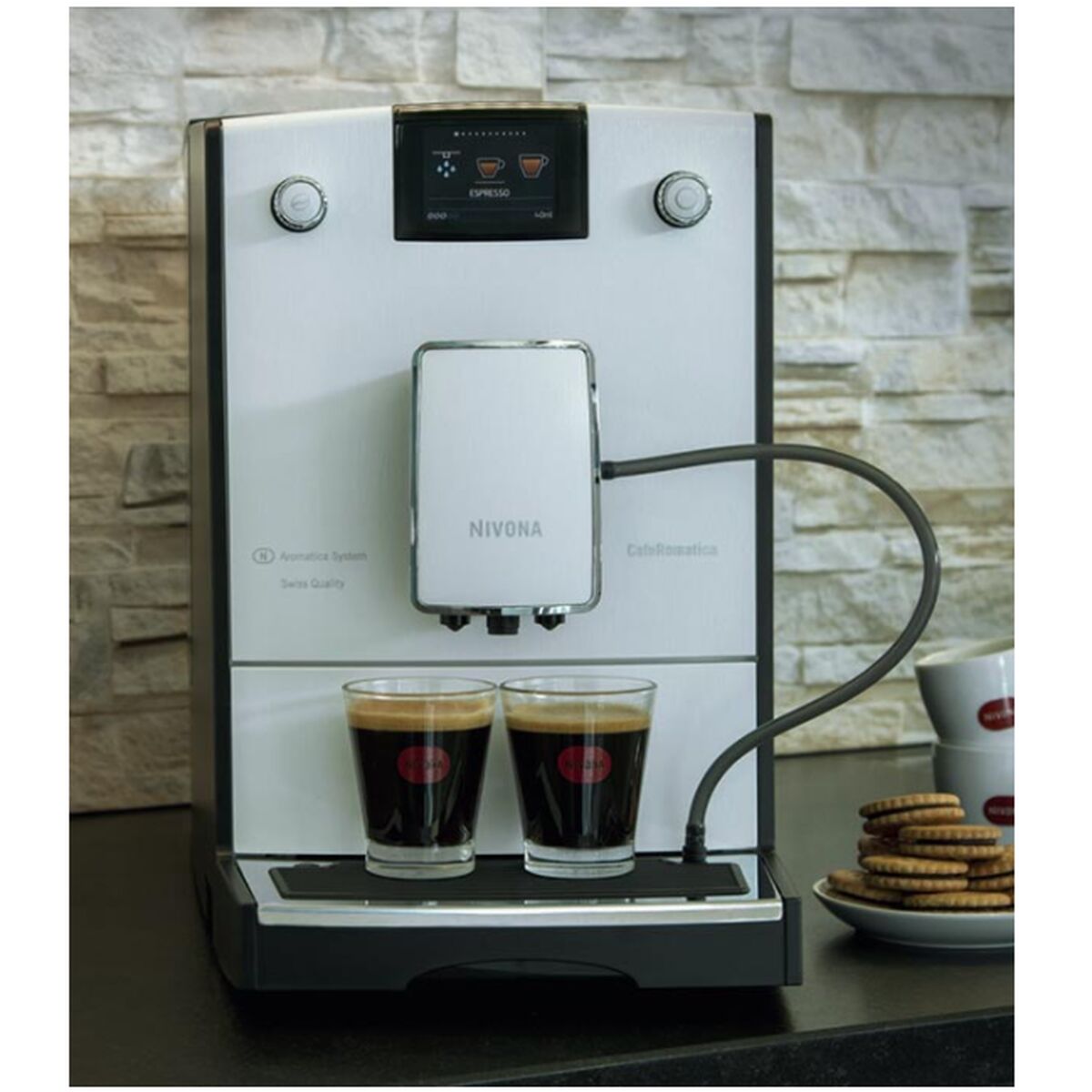 Superautomatische Kaffeemaschine Nivona Romatica 779 Chrom 1450 W 15 bar 2,2 L - CA International  