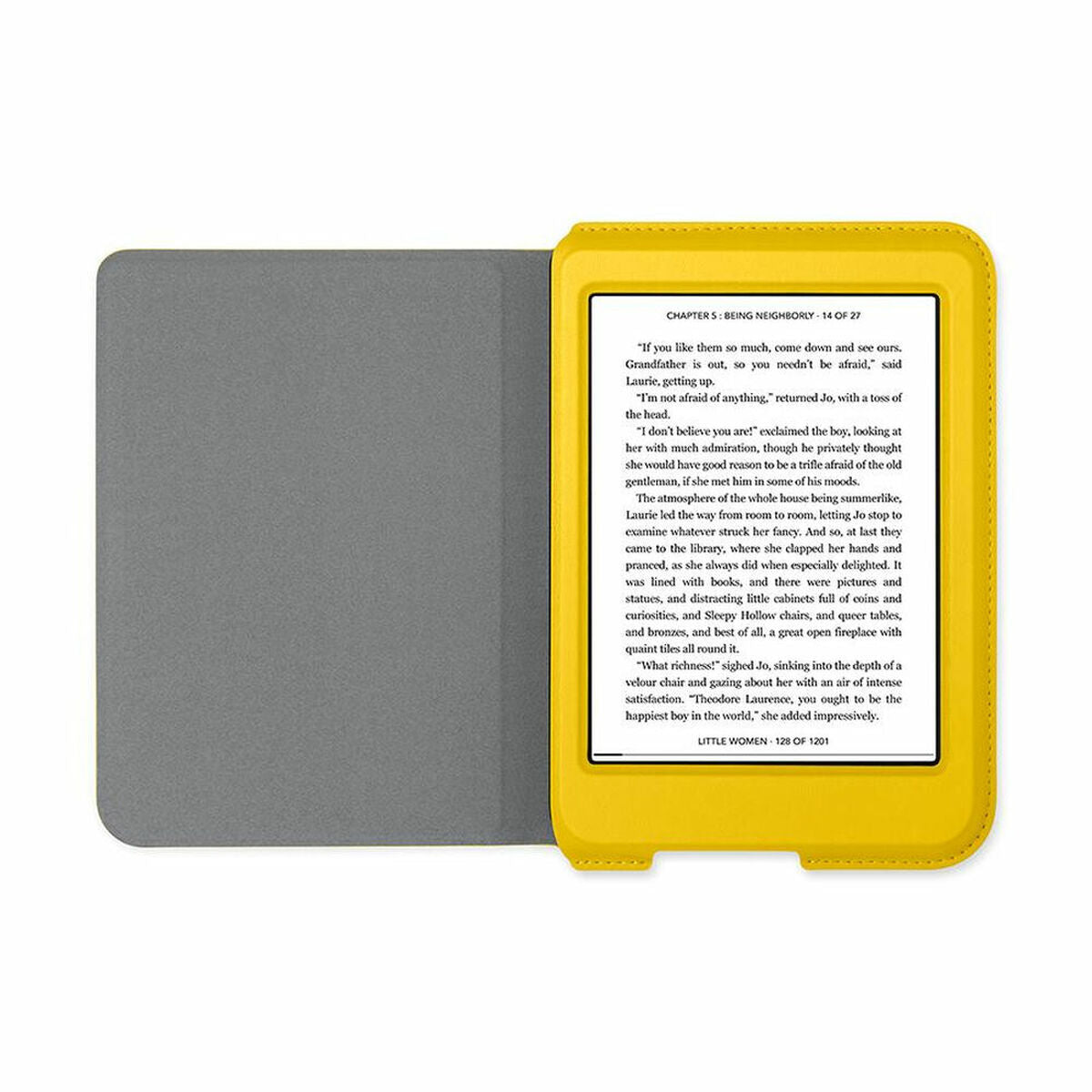 Tablet cover Rakuten N306-AC-LM-E-PU Yellow 6" - CA International   #