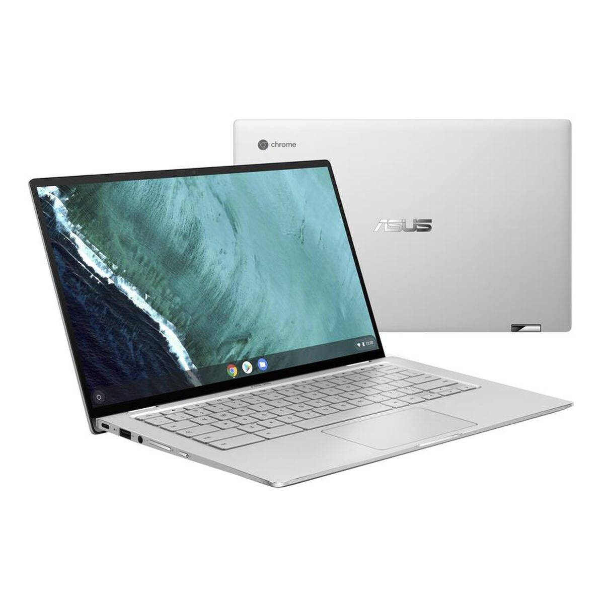 Laptop Asus Chromebook Flip C434 Qwerty Spanisch 14" M3-8100Y 8 GB RAM 64 GB - CA International 