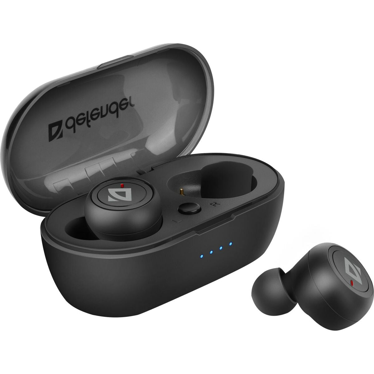 Bluetooth in Ear Headset Defender Twins 638 Schwarz - CA International 