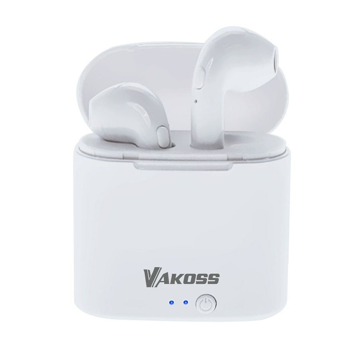 In-ear Bluetooth Headphones Vakoss SK-832BW White Multicolour - CA International   #