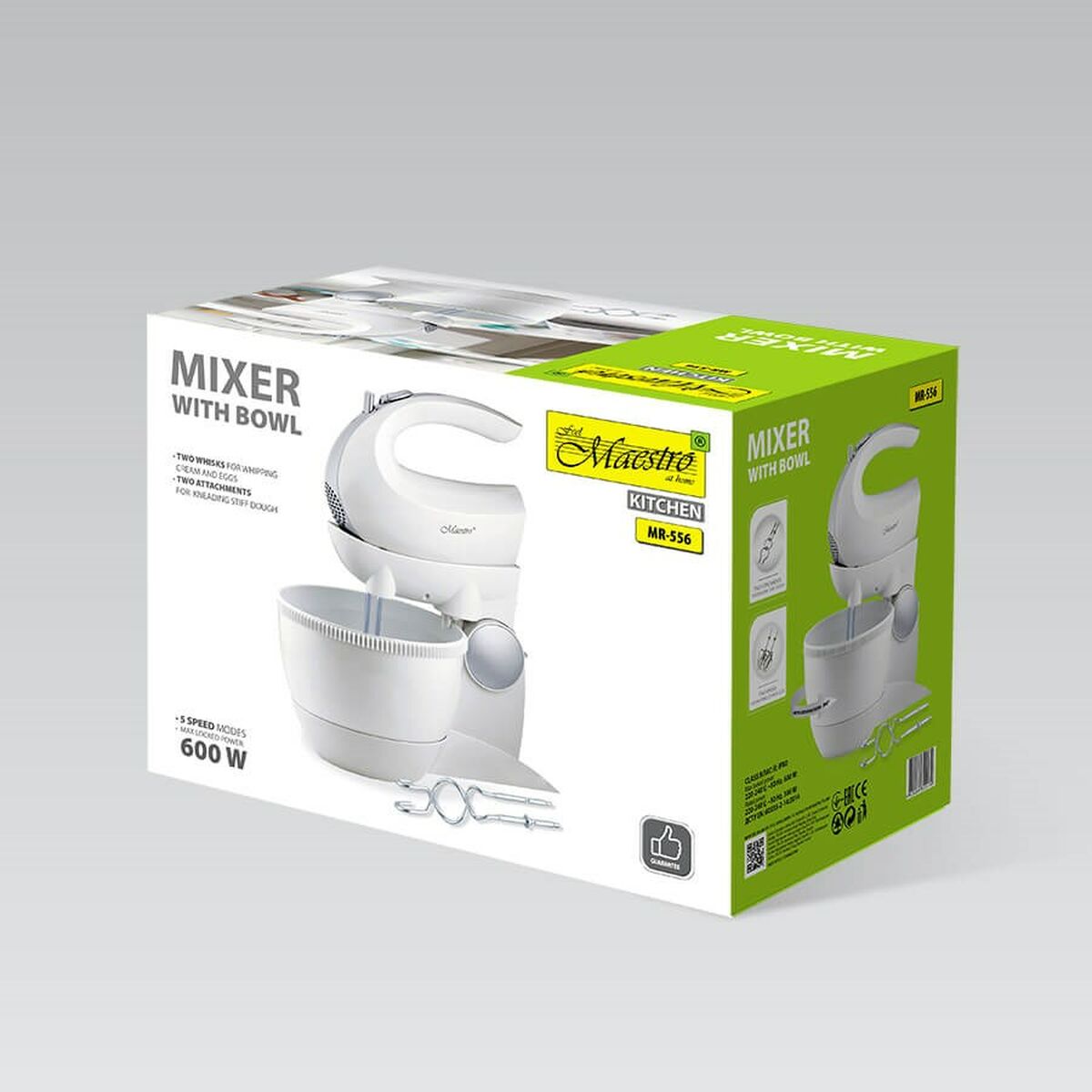 Cup Blender Feel Maestro MR-556 White 600 W - CA International   #