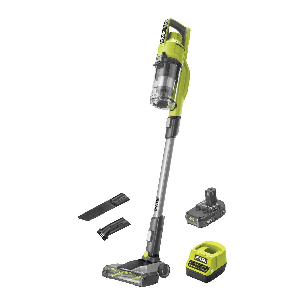 Stick Vacuum Cleaner Ryobi RSV18 Green 30 W-CA International