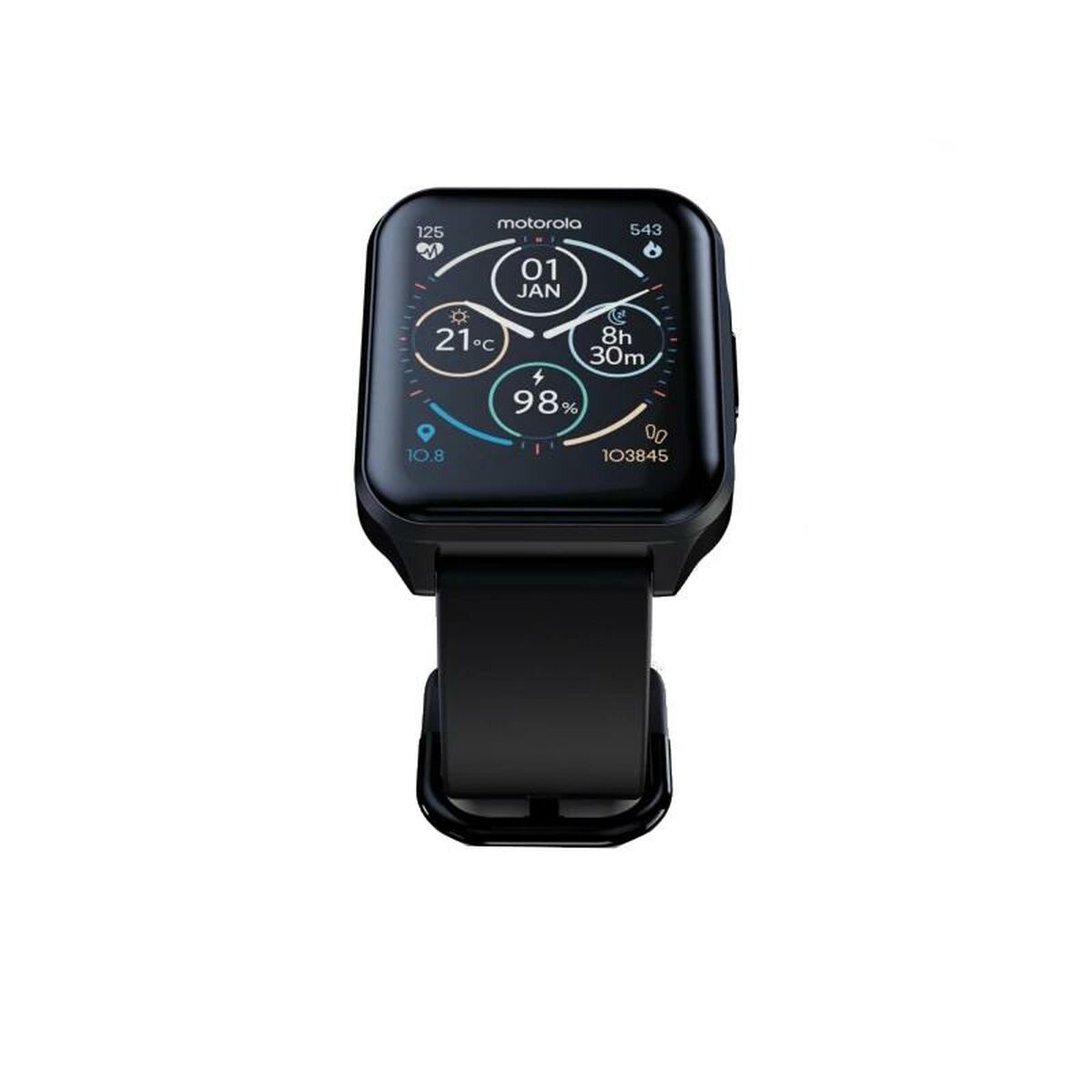 Smartwatch Motorola Moto Watch 70 1,69" Schwarz - CA International 