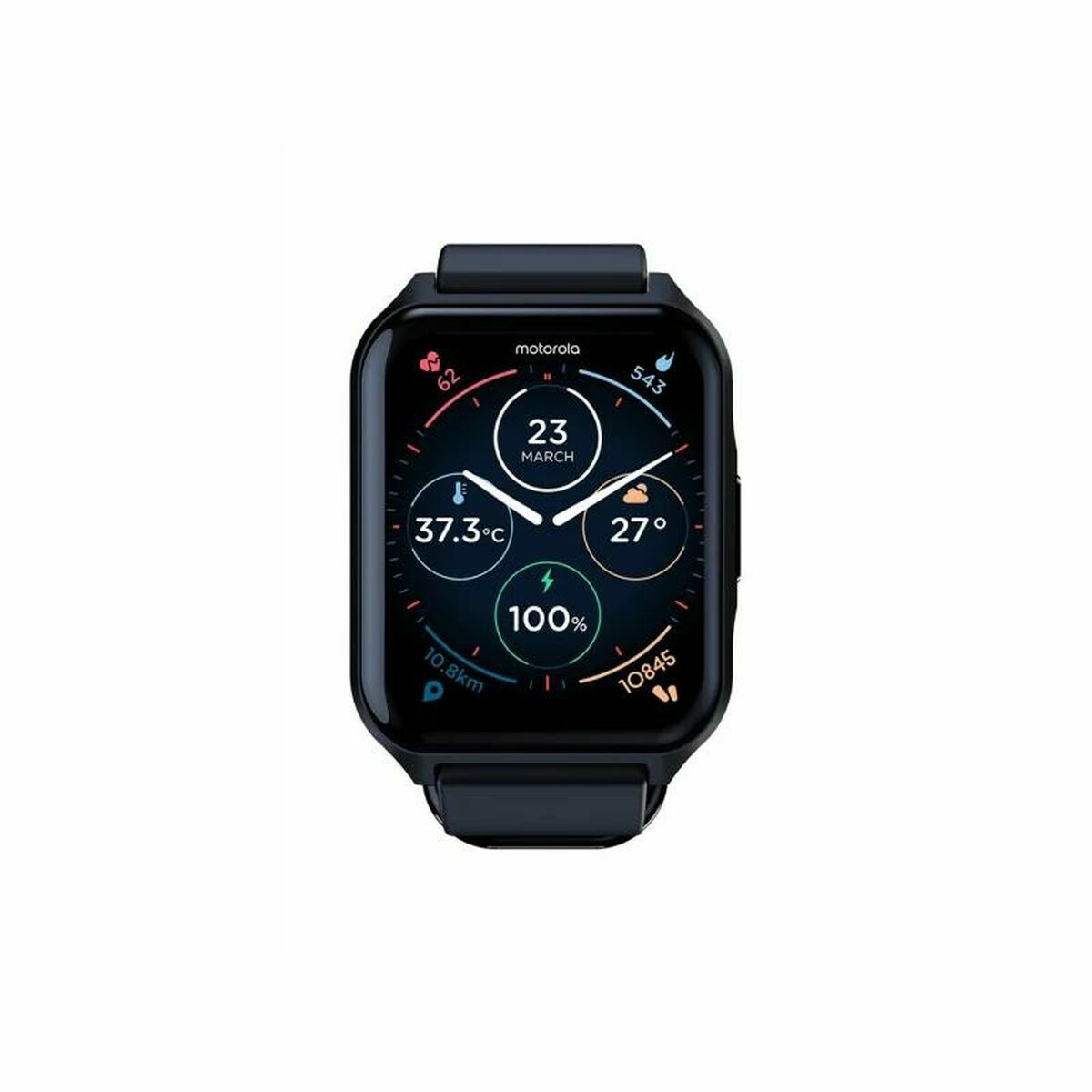 Smartwatch Motorola 1,69" Schwarz - CA International 