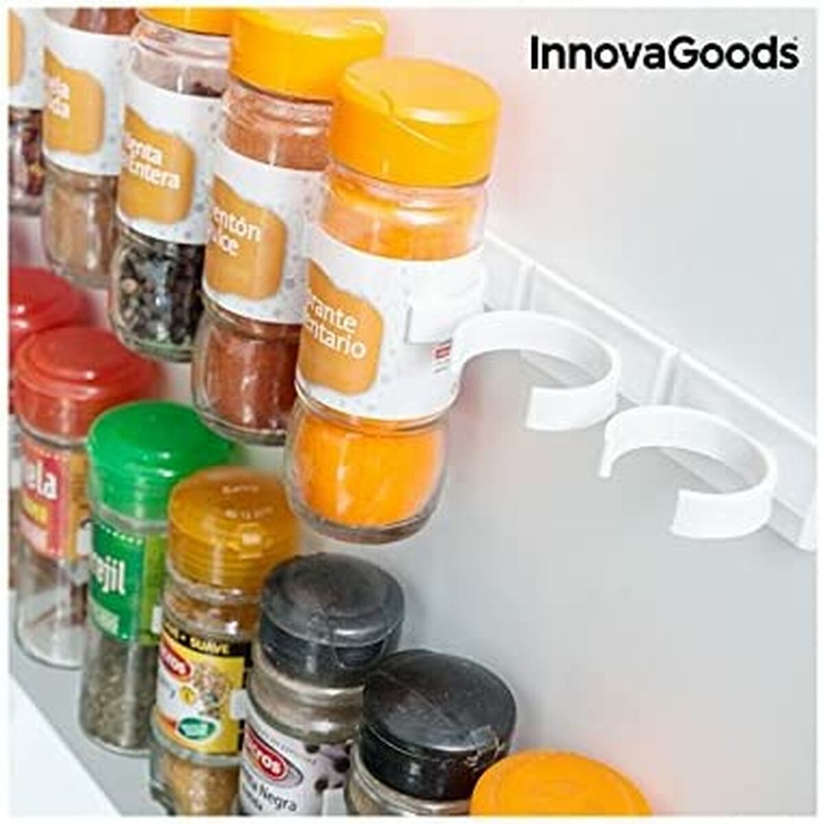 Adhesive and Divisible Spice Organiser InnovaGoods-CA International