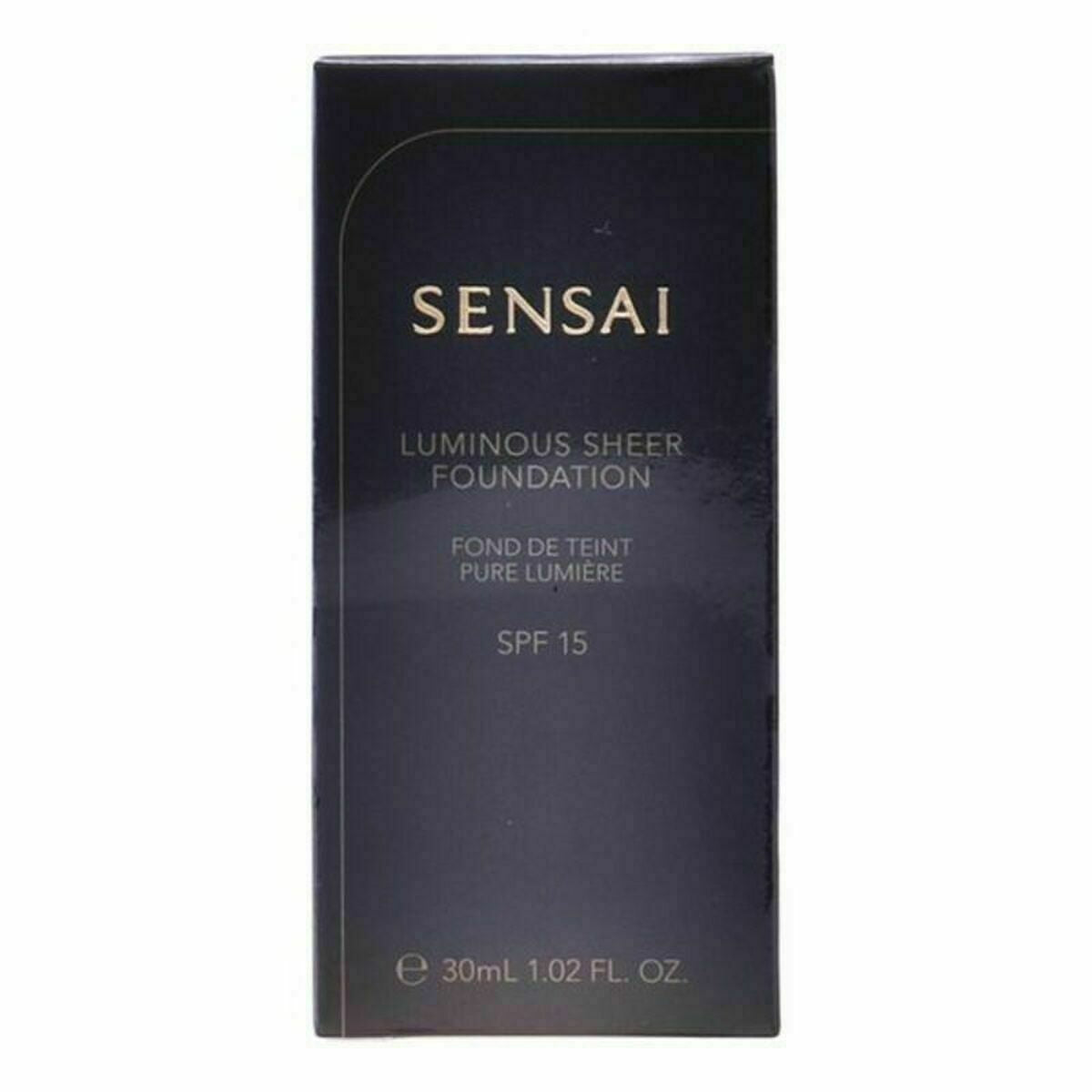 Fluid Foundation Make-up Sensai Kanebo Spf 15 (30 ml) - CA International   #