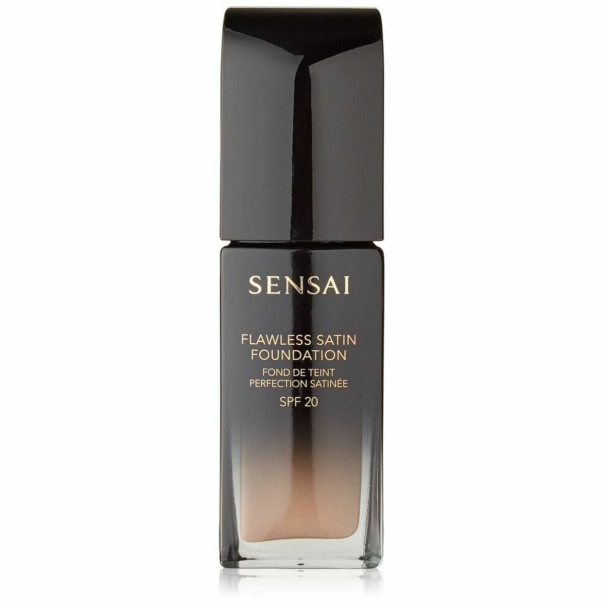 Liquid Make Up Base Lawless Satin Foundation Sensai 202-Ochre beig (30 ml) - CA International   #