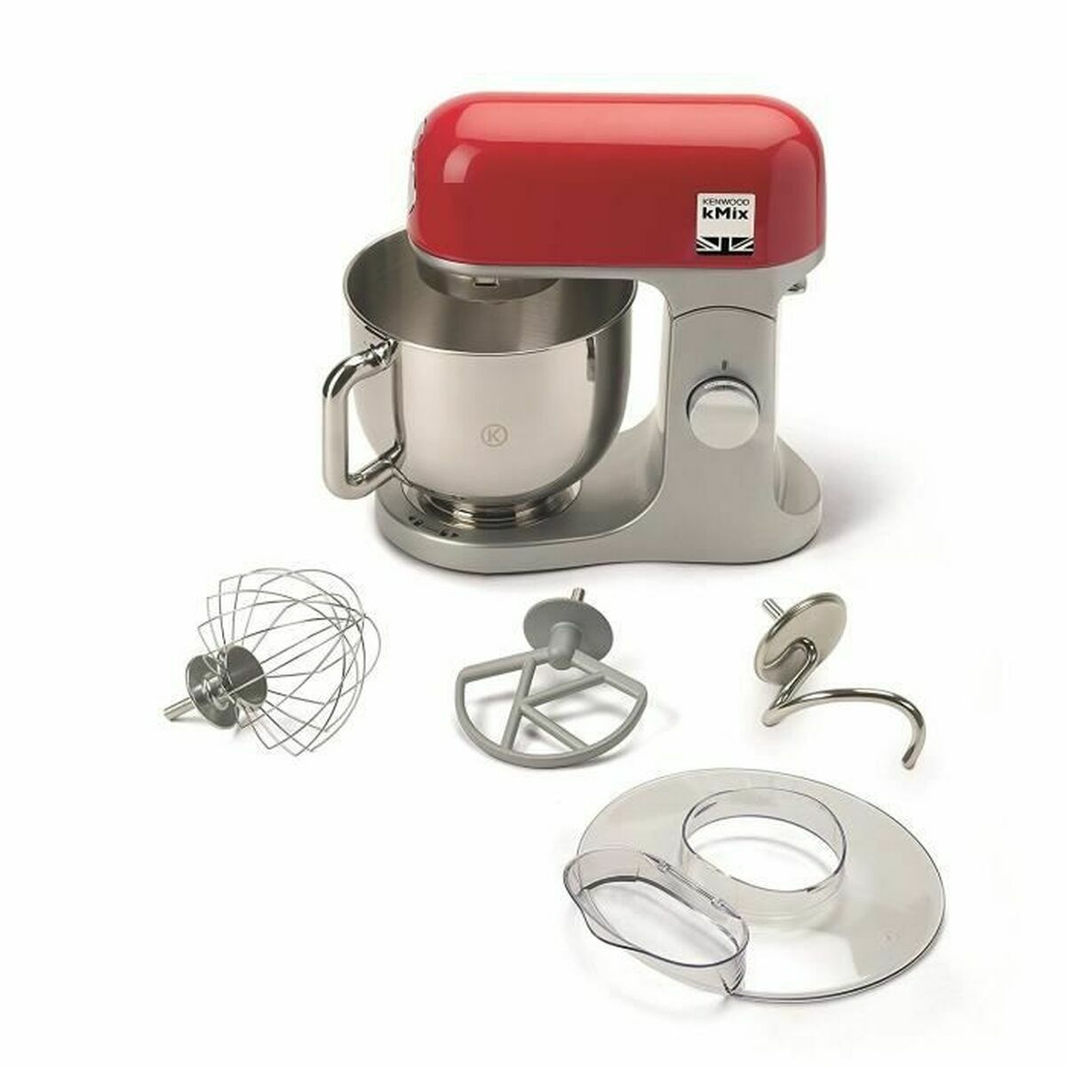 Food Processor Kenwood 0W20011138 Inox 5 L 1000W Black Red 1000 W 5 L-CA International