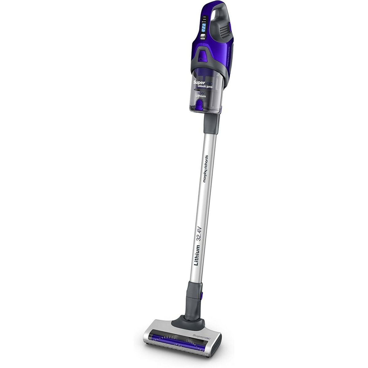 Cordless Stick Vacuum Cleaner Morphy Richards SuperVac Sleek Pro Blue Black 22 W - CA International  