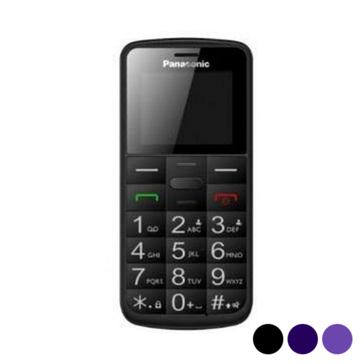 Mobile telephone for older adults Panasonic KX-TU110EX 1,77" TFT Bluetooth LED - CA International  