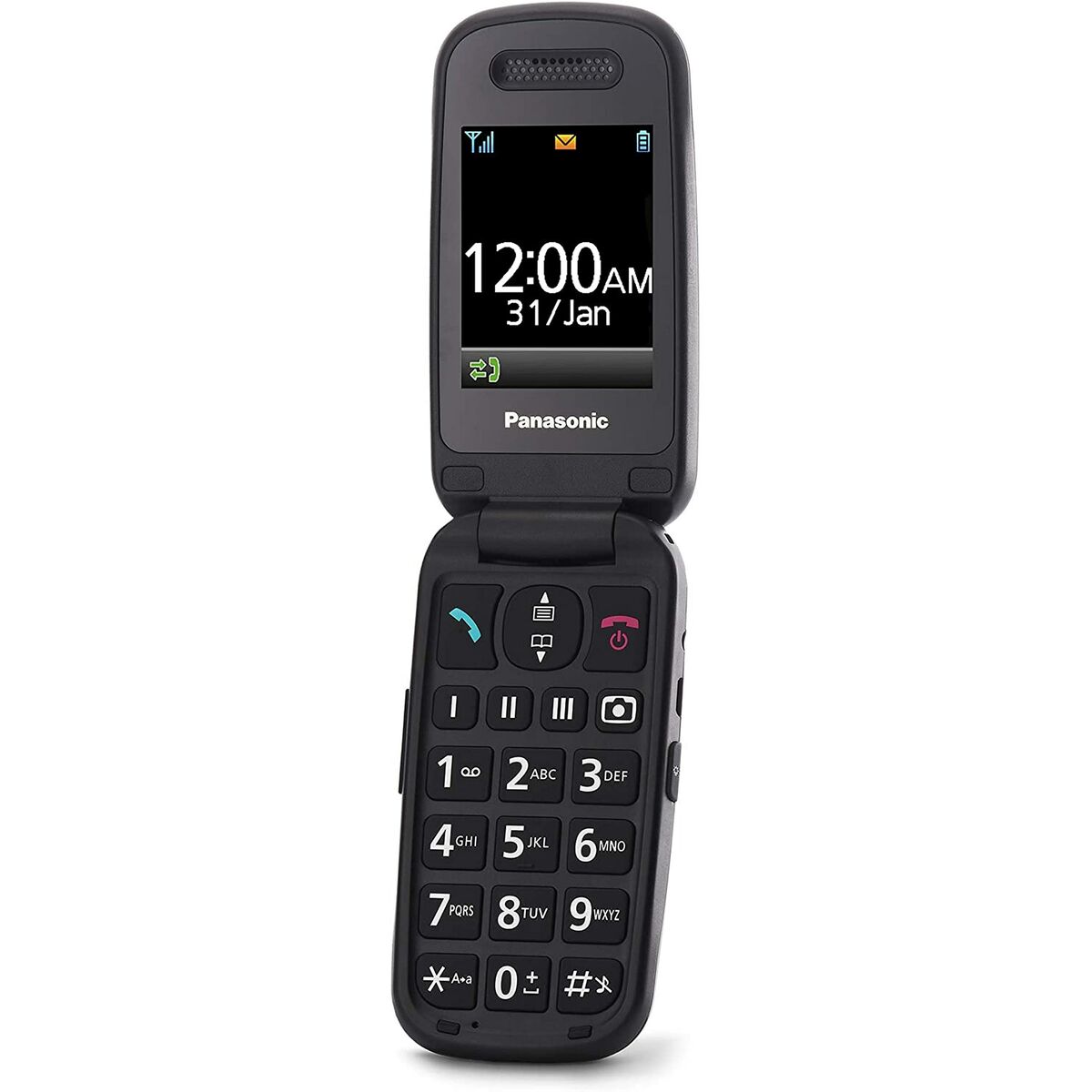 Mobiltelefon Panasonic KX-TU446EXB 2,4" Schwarz - CA International 