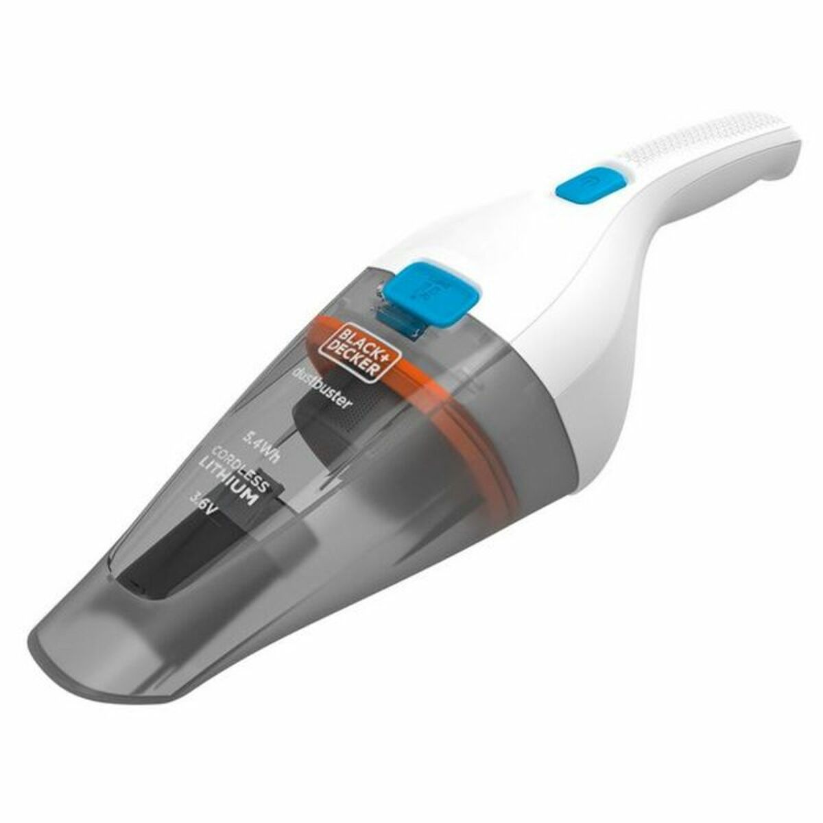 Cyclonic Hand-held Vacuum Cleaner Black & Decker NVC 115JL 0,32 L 630 l/min 3,6V 5,4 W 7,5 W Blanco - CA International