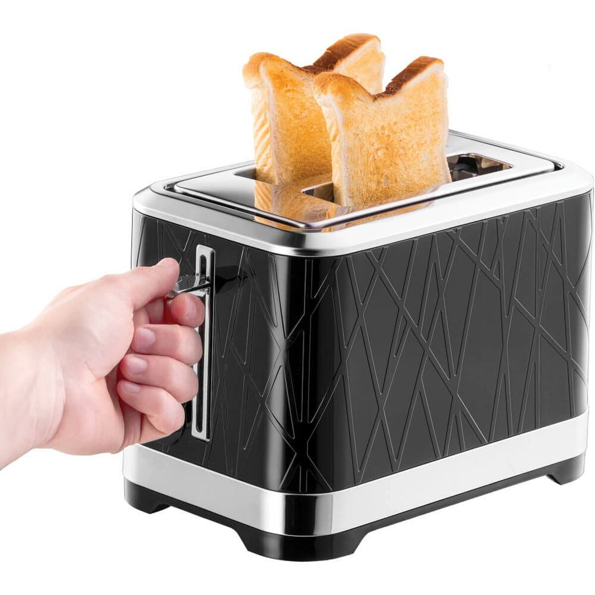Toaster Russell Hobbs 28091-56  Lift'n Look Schwarz - CA International  