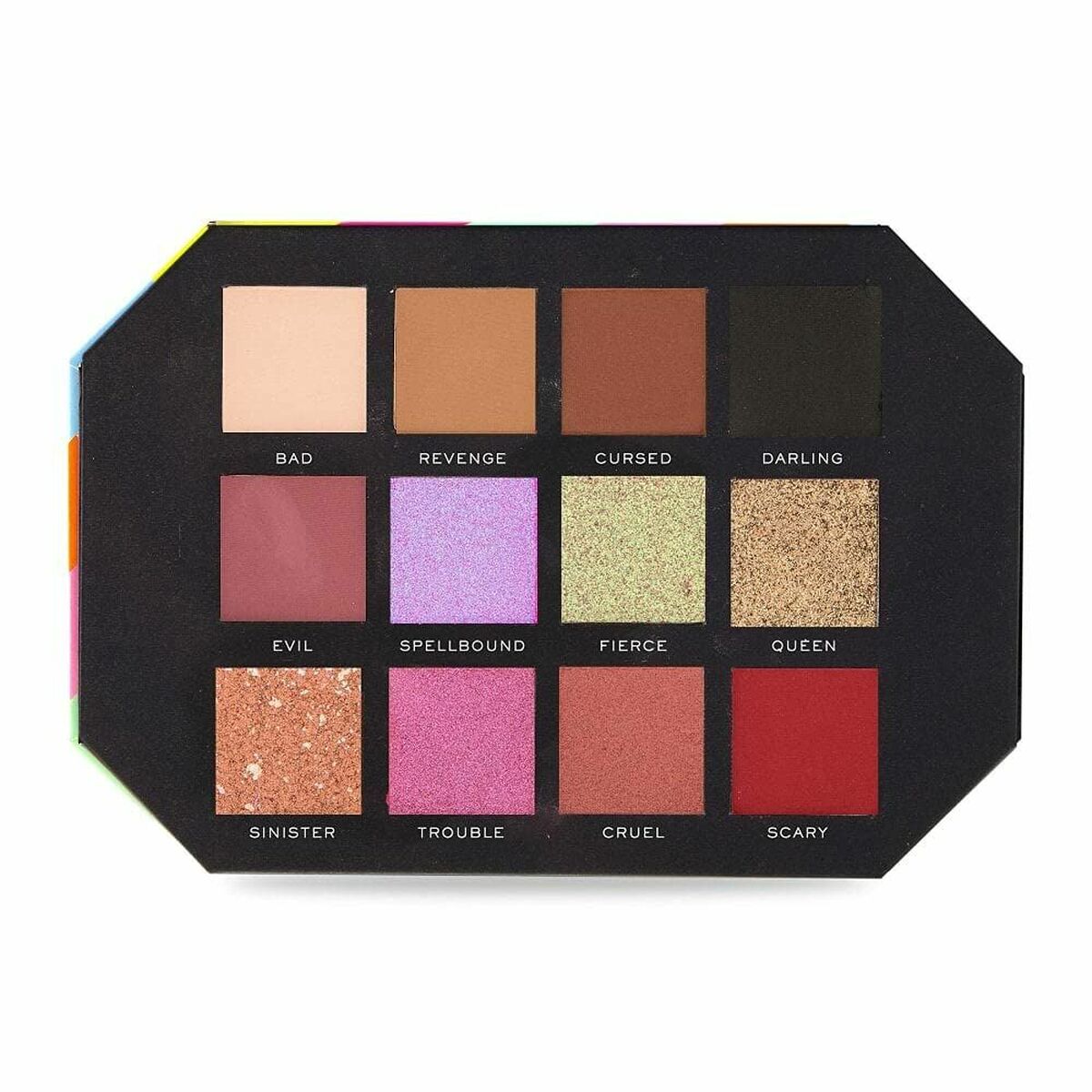 Palette mit Lidschatten Mad Beauty DV-FG4823-6 (12 x 2,5 g) - CA International 