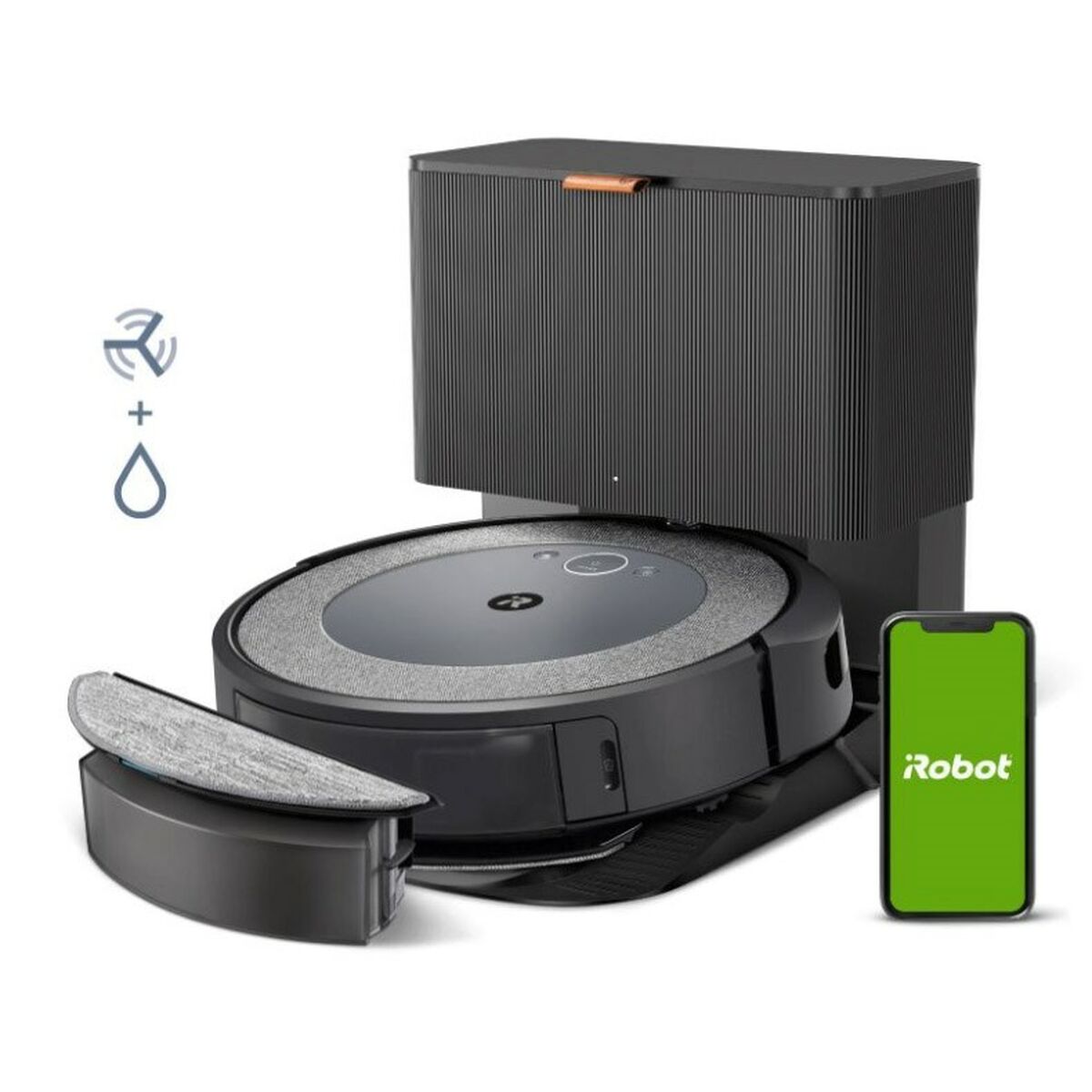 Robot Vacuum Cleaner iRobot Roomba Combo i5+ - CA International  