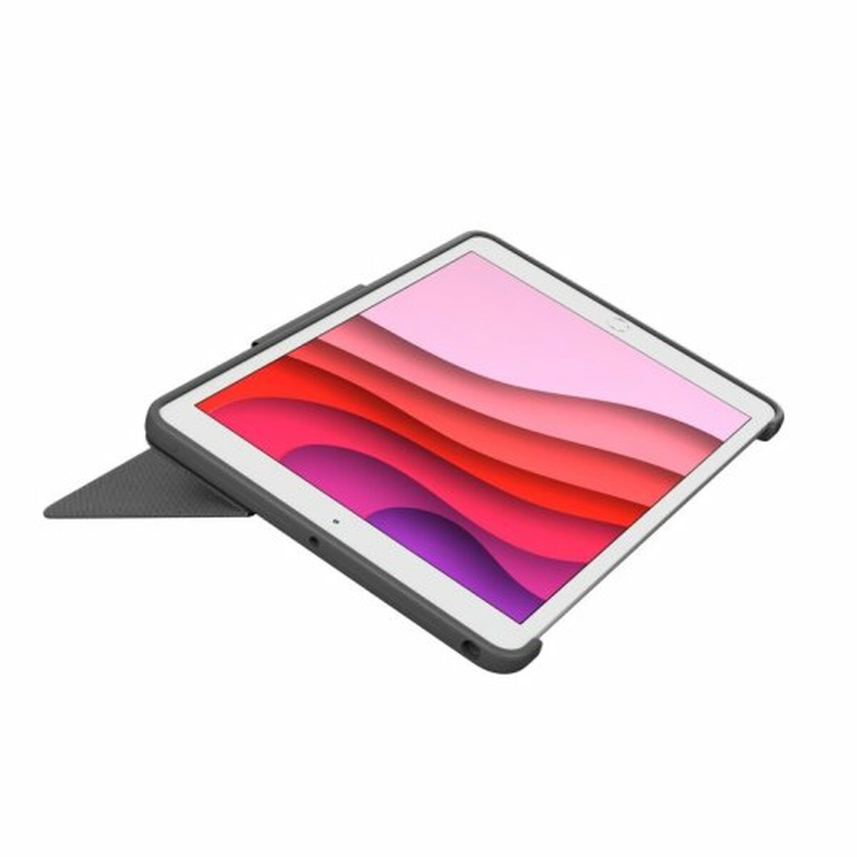 Tablet Tasche Logitech iPad 2021 Grau QWERTY - CA International  