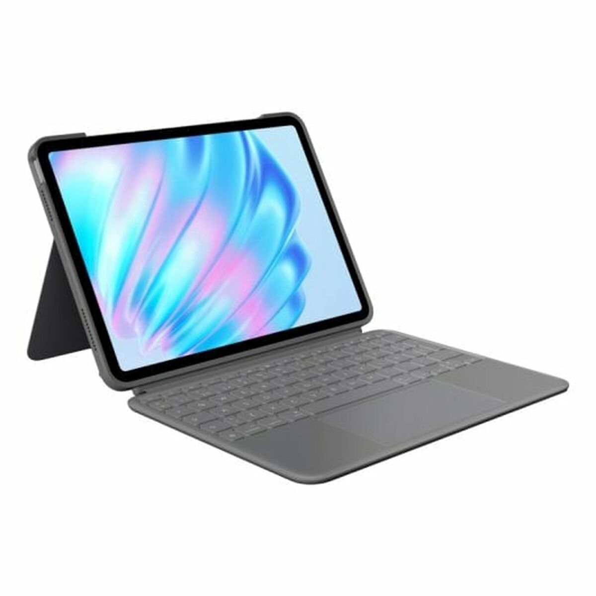 Tablet Tasche Logitech iPad Air 2024 | iPad Air 2022 Grau Qwerty Spanisch QWERTY - CA International  
