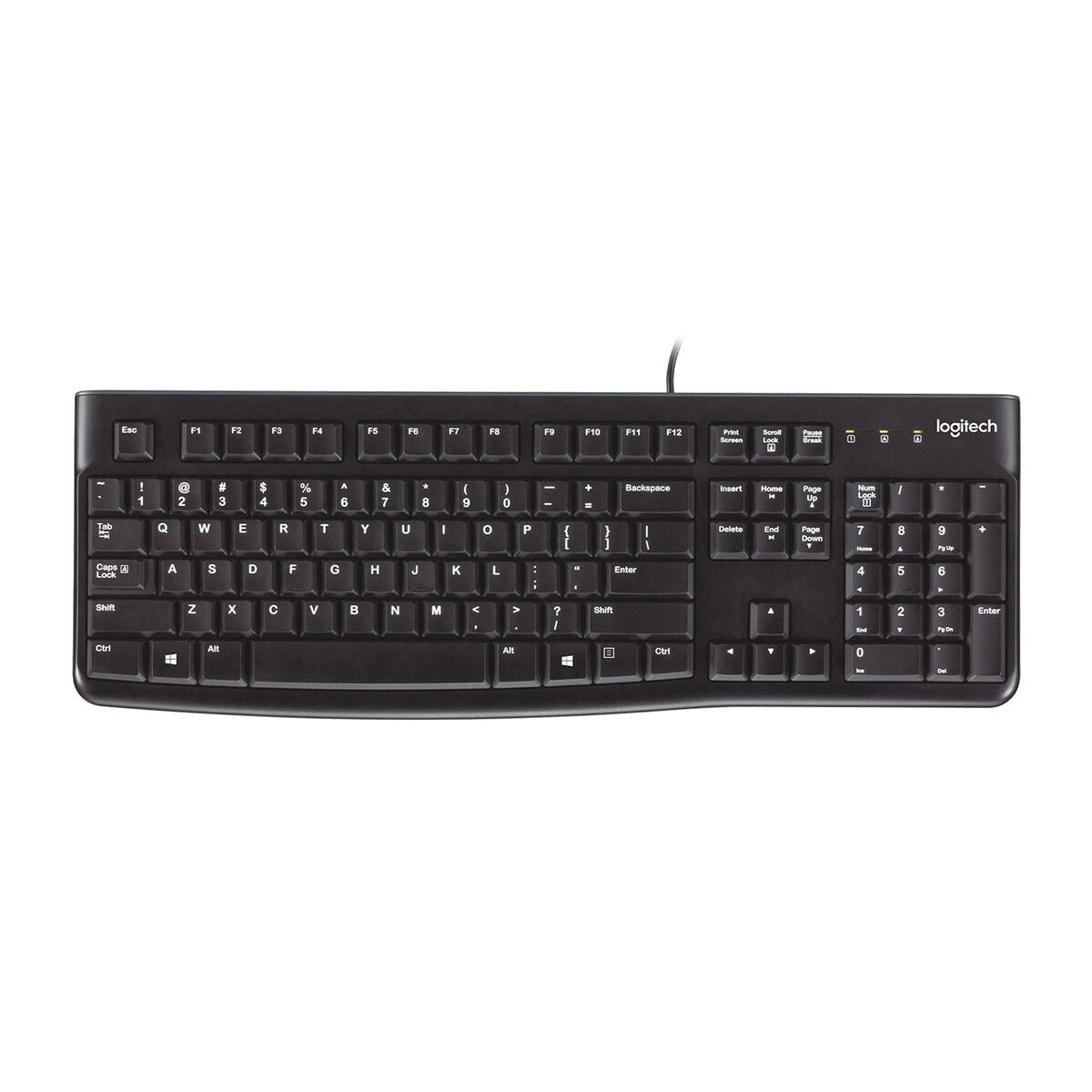 Keyboard Logitech K120 Qwerty UK Black - CA International   #