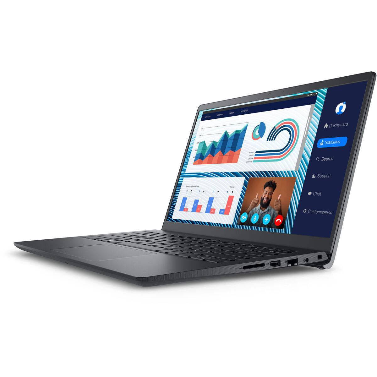 Laptop Dell Vostro 3420 14" Intel Core i5-1235U 16 GB RAM 512 GB SSD Qwerty Spanisch - CA International 