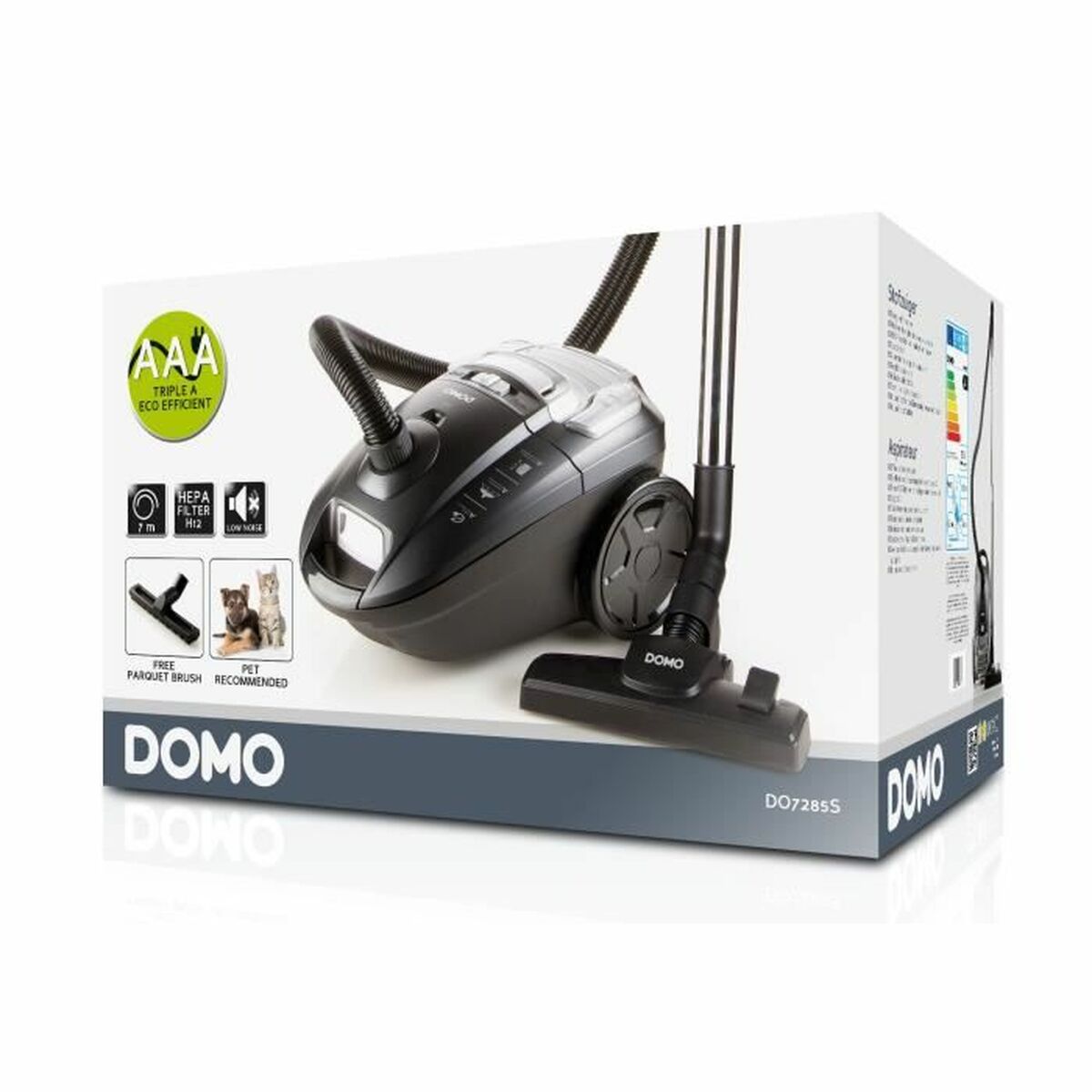 Vacuum Cleaner DOMO DO7285S 700 W Grey 700 W - CA International   #