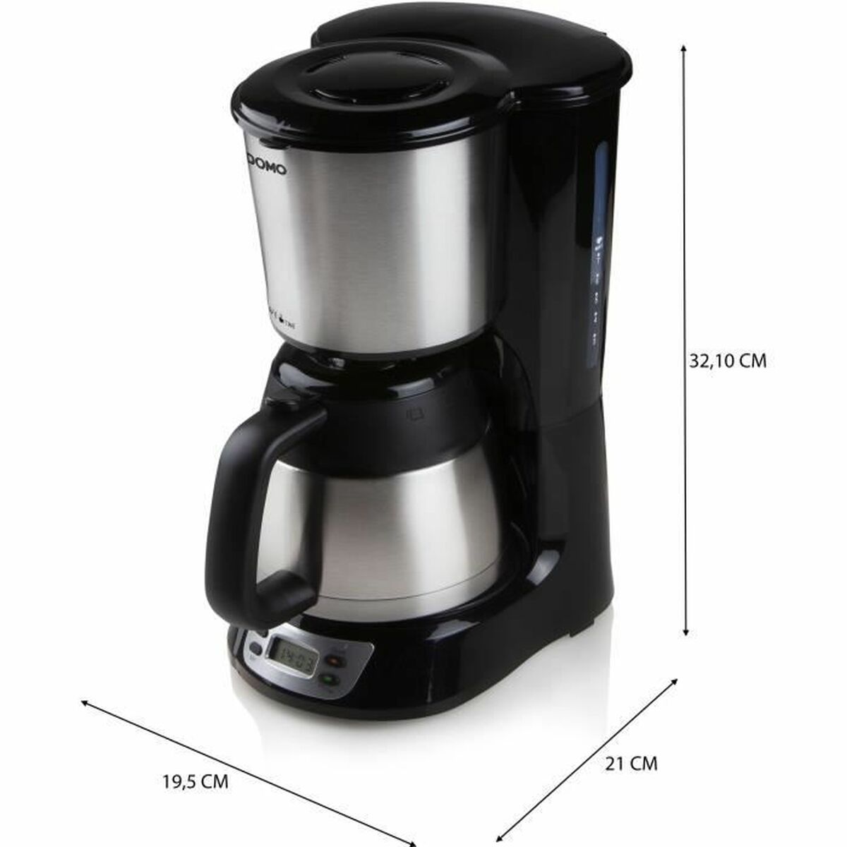 Drip Coffee Machine DOMO DO709K 1000 W 1 L - CA International  