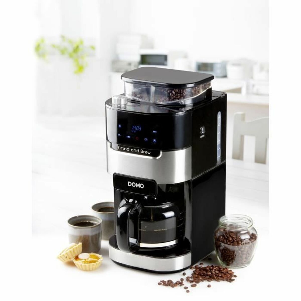 Drip Coffee Machine DOMO DO721K 1,5 L Black - CA International