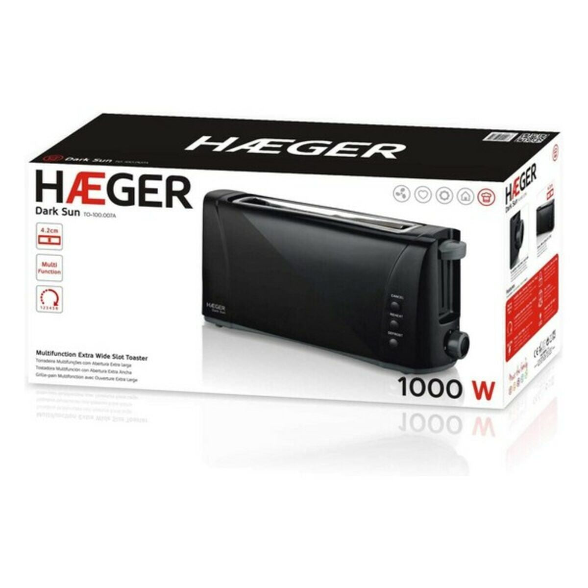 Toaster Haeger 1000 W - CA International 