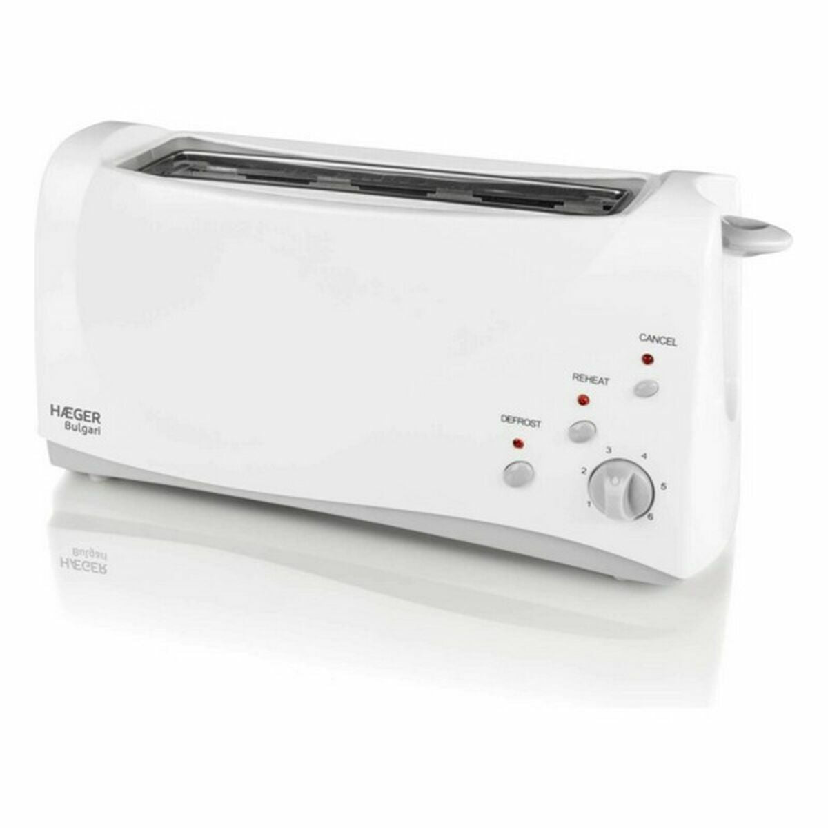 Toaster Haeger TO-100.008A Multifunktion 1000 W Weiß