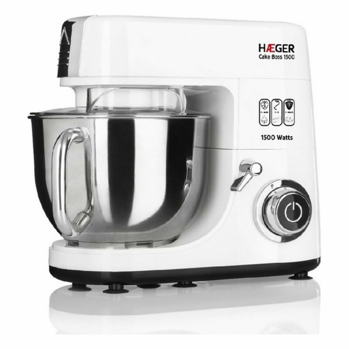 Mixer-Kneader with Bowl Haeger BL-15B.012A 1500 W 1500 W - CA International   #