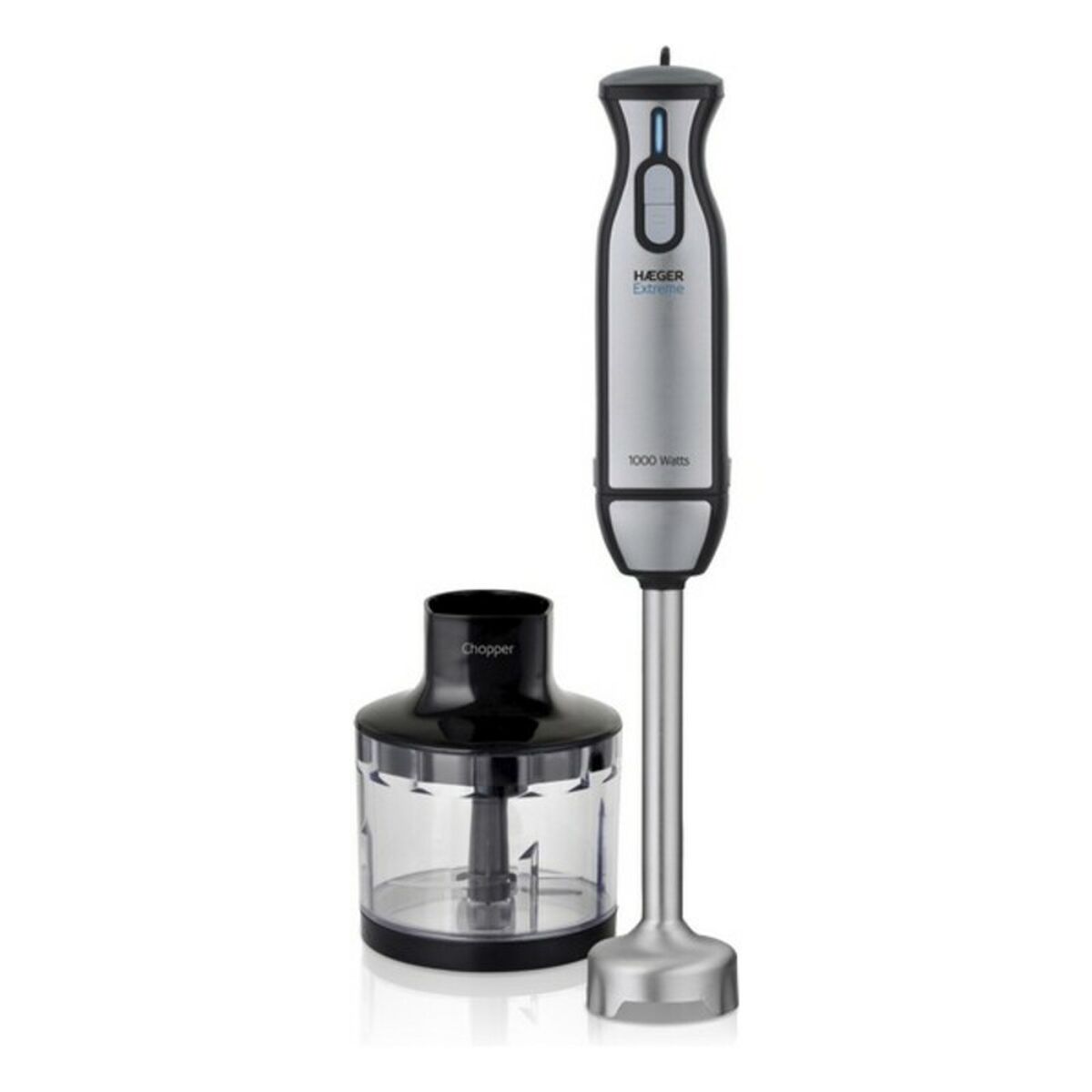 Cup Blender Haeger Extreme Chopper Black 1000 W 400 ml - CA International   #