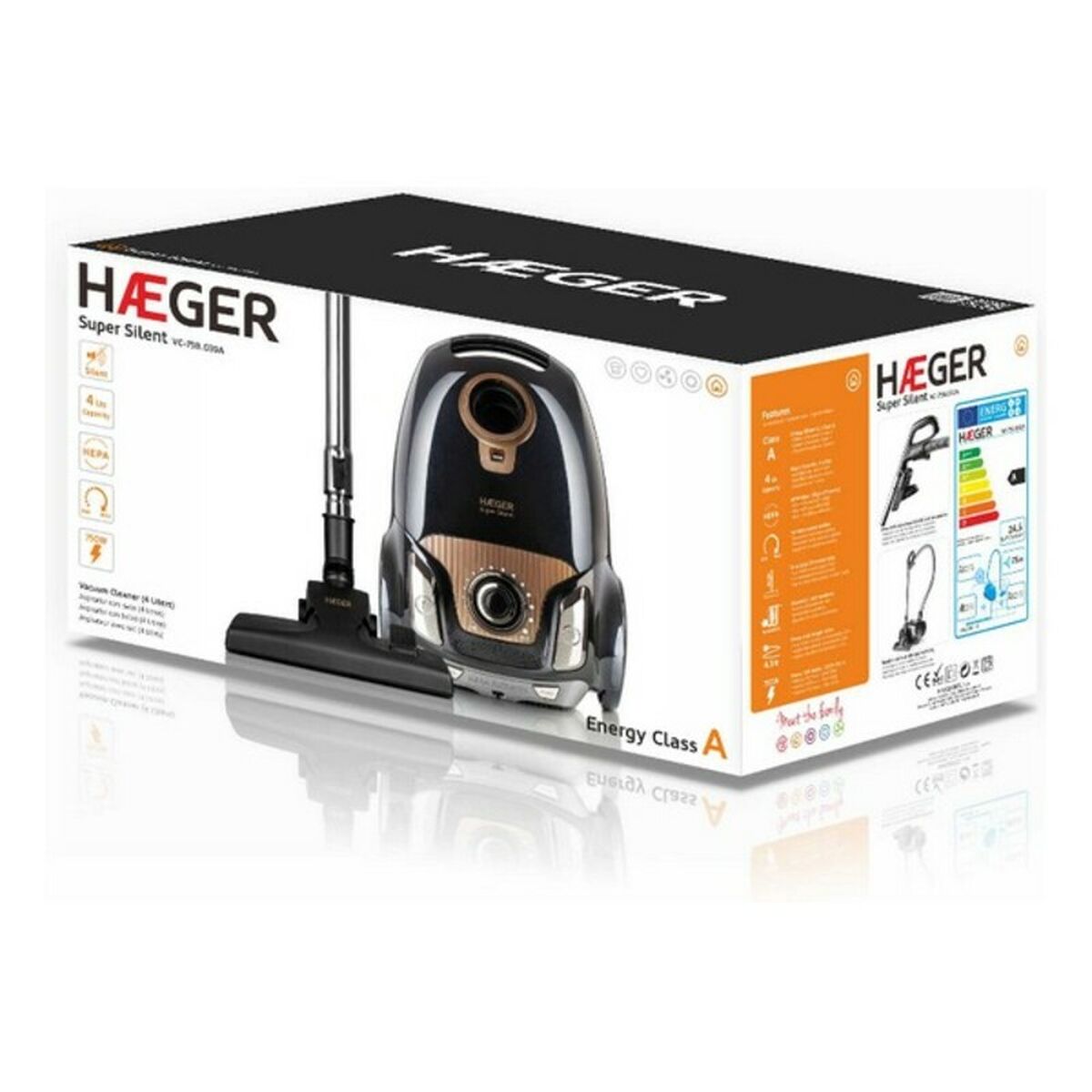 Vacuum Cleaner Haeger Super silent 750W - CA International   #