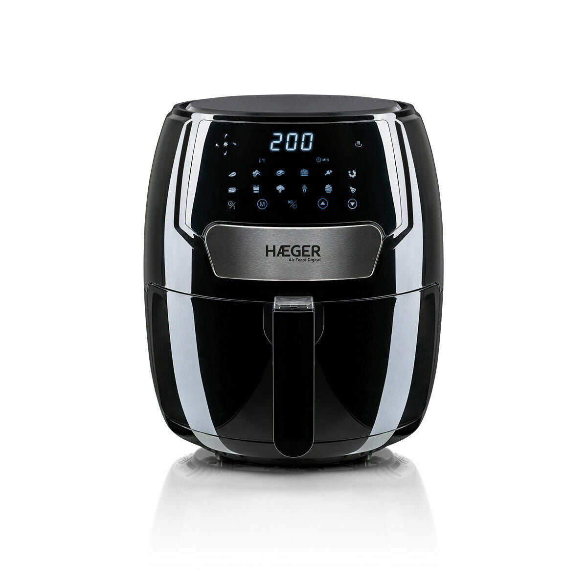 Air Fryer Haeger AF-D37.003A Black 1500 W 3,7 L - CA International  