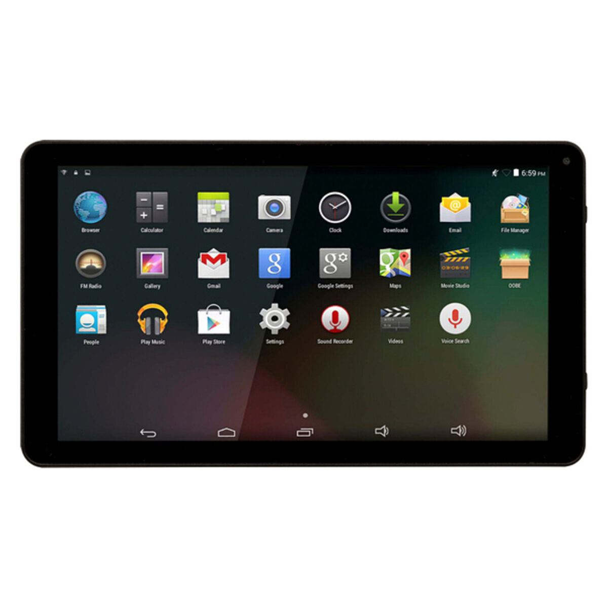 Tablet Denver Electronics 114101040680 10" Quad Core Black 1 GB RAM 10,1"-CA International