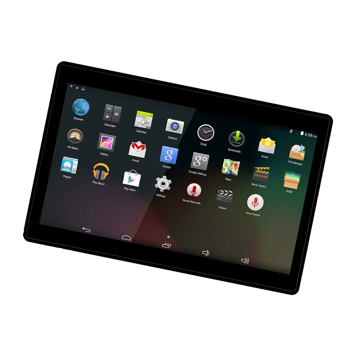 Tablet Denver Electronics TAQ-10465 10.1" Quad Core 2 GB RAM 64 GB Schwarz 2 GB RAM 10,1" - CA International 