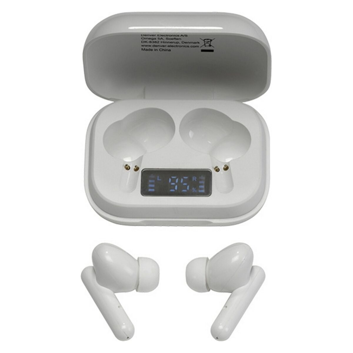 Bluetooth-Kopfhörer Denver Electronics 111191120210 Weiß - CA International  