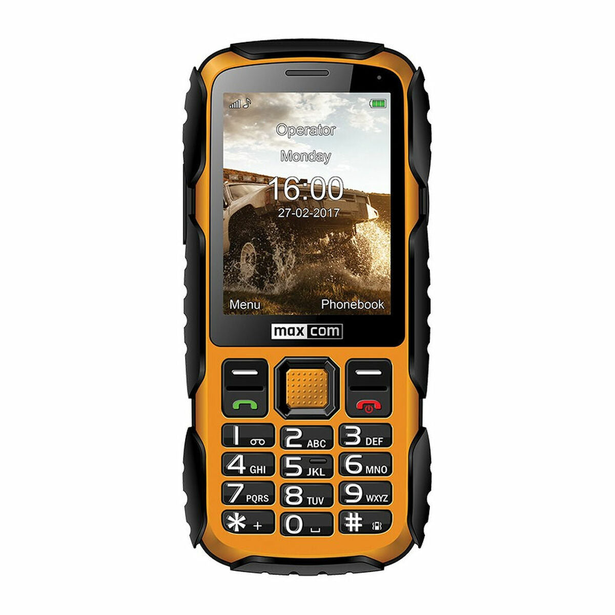 Mobile phone Maxcom MM920Y 16 MB RAM Yellow - CA International   #