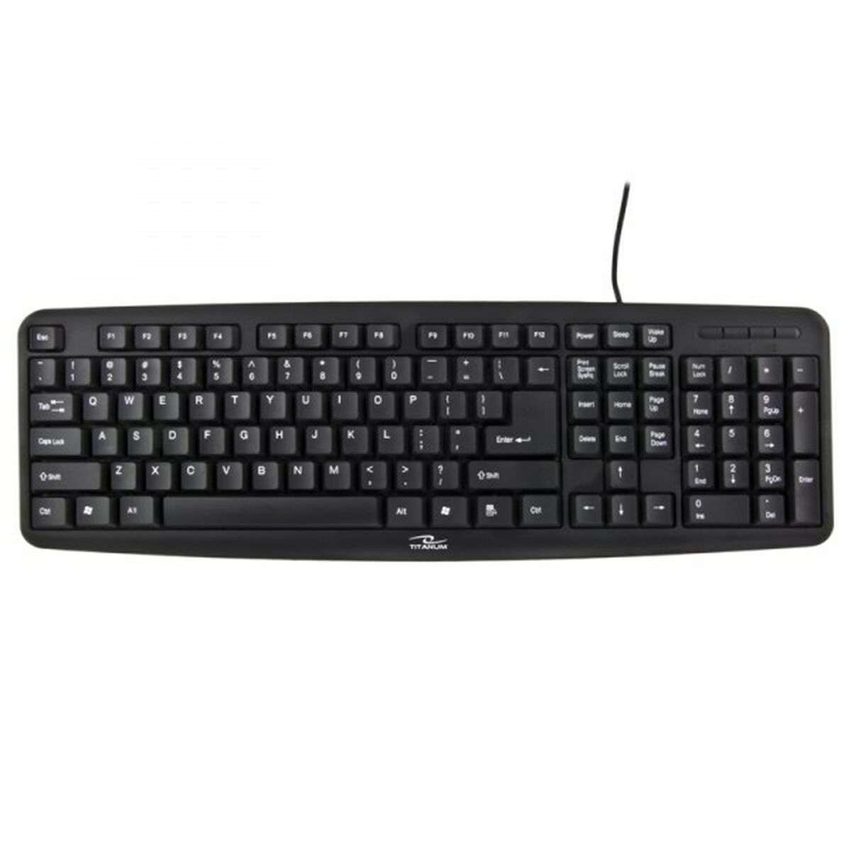 Keyboard Titanum TK102 Black - CA International  