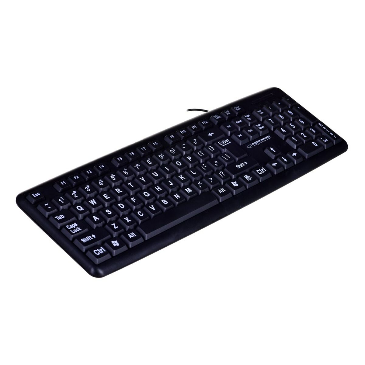 Keyboard Esperanza EK129 Black English QWERTY - CA International   #