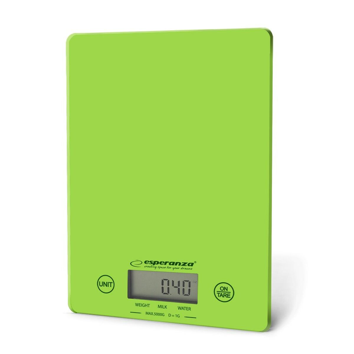 kitchen scale Esperanza EKS002G Green 5 kg-CA International