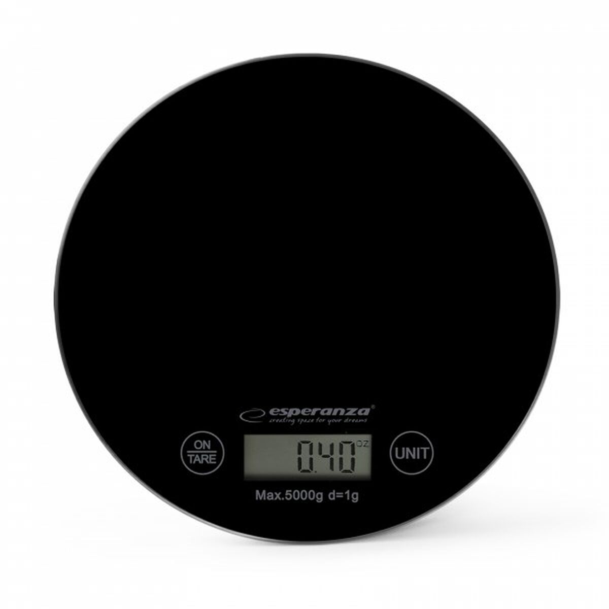 kitchen scale Esperanza EKS003K Black 5 kg-CA International