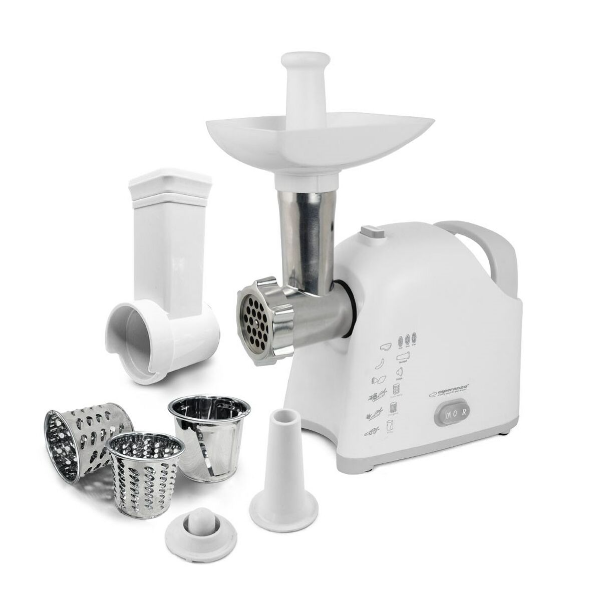 Mincer Esperanza EKM033 White Stainless steel 2200 W - CA International  