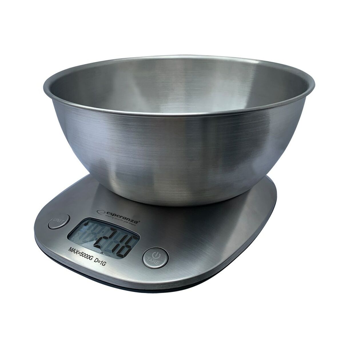 kitchen scale Esperanza EKS008 White 5 kg-CA International