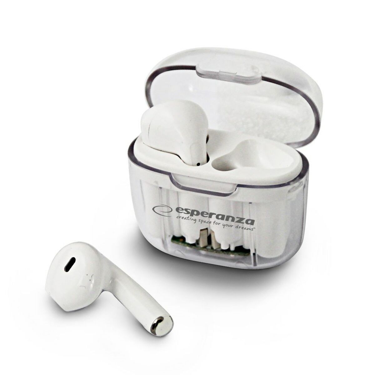 In-ear Bluetooth Headphones Esperanza EH237W White - CA International   #