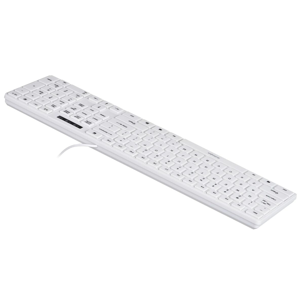 Keyboard Activejet Klawiatura USB K-3066SW White QWERTY - CA International   #